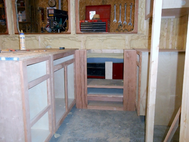 Conall S Boat Build I Started The Galley Cabinets