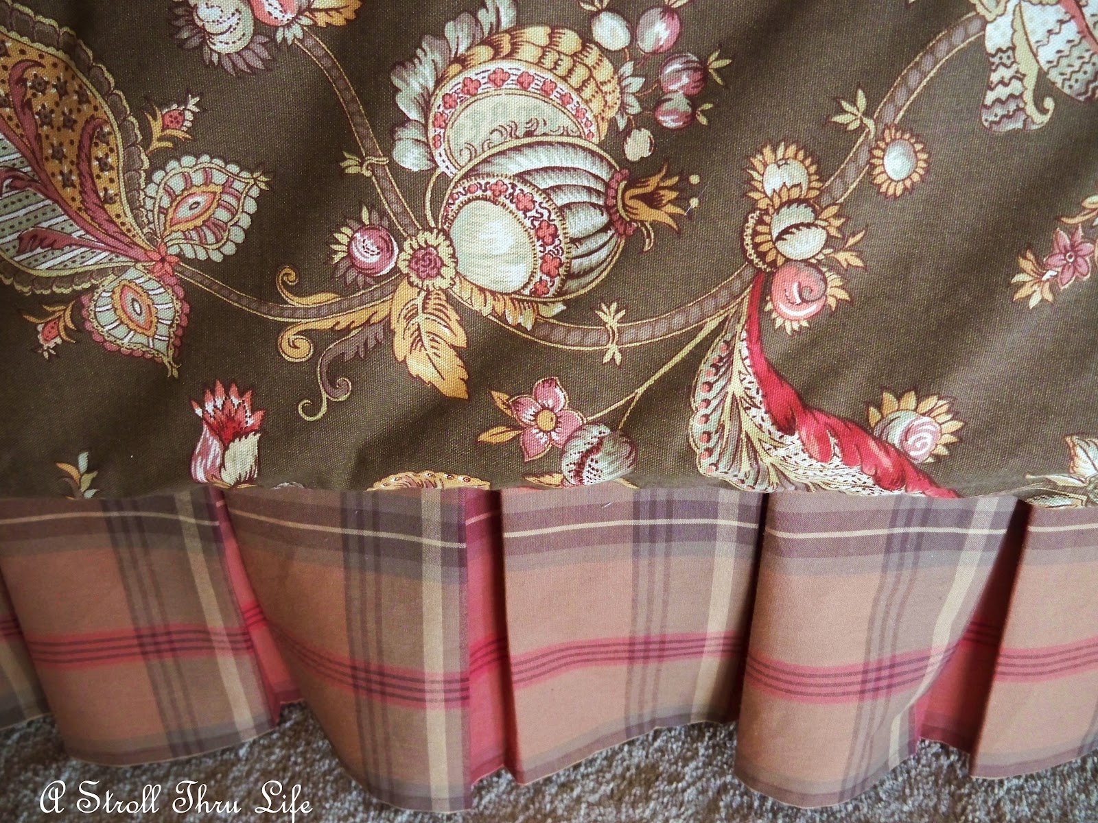 A Stroll Thru Life New Dust Ruffle and Comforter