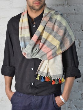 striped stylish men stole muflar scarf striped stylish men stole muflar scarf