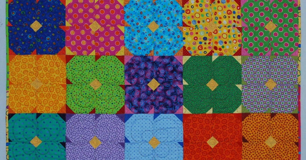 Double Nickel Quilts Nickel Flower quilt