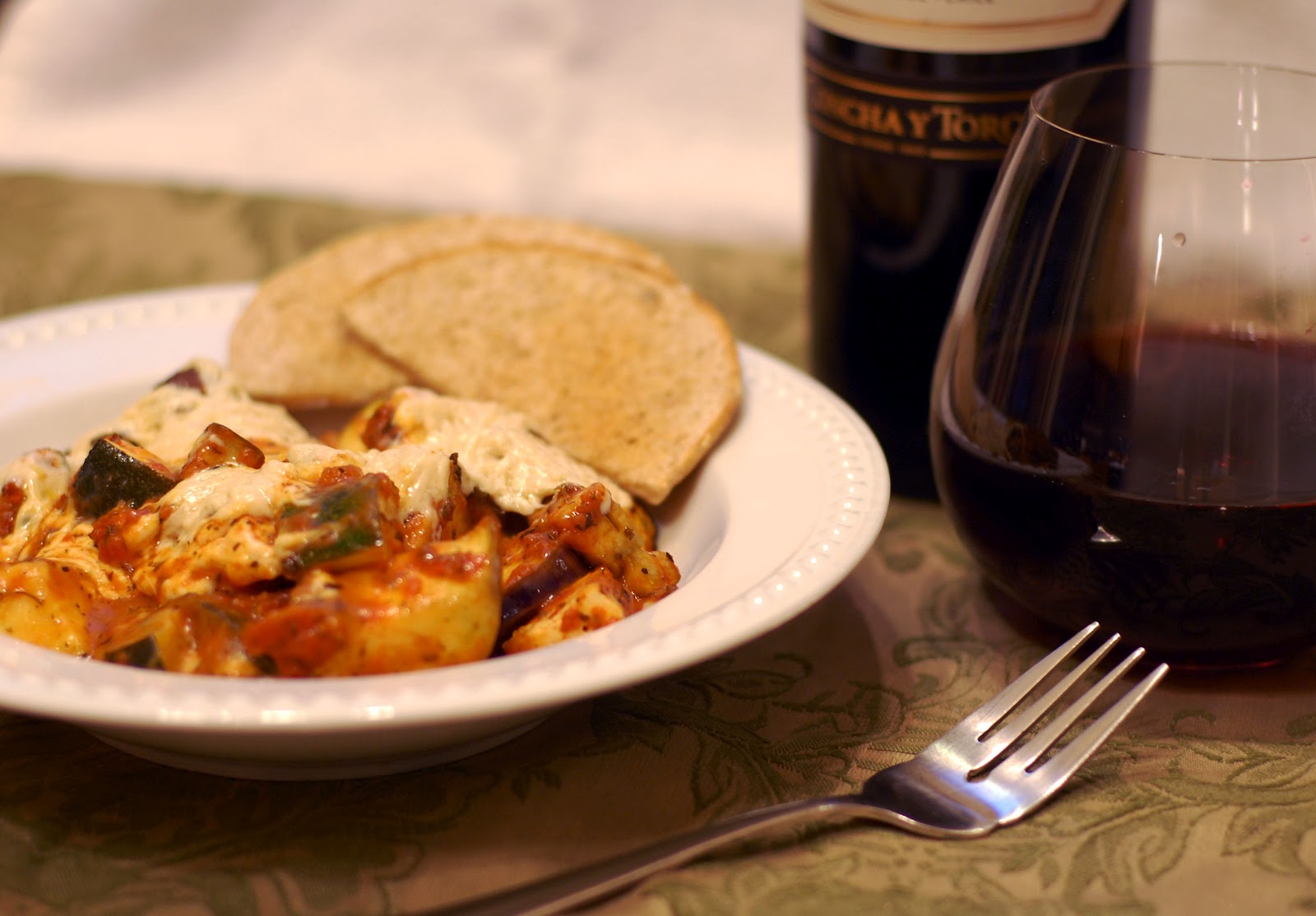Where's the Beach? Cool Weather Run & Eggplant, Zucchini, Tofu Bake