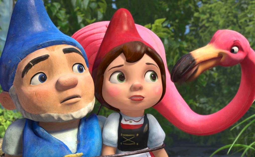 GNOMEO & JULIET MOVIE WALLPAPERS & POSTERS 3D.