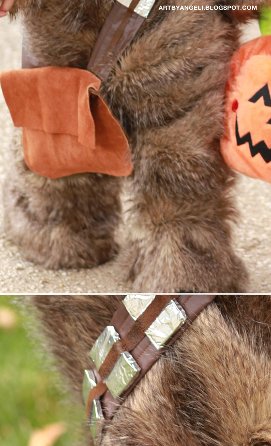 artbyangeli DIY Mini Chewbacca costume