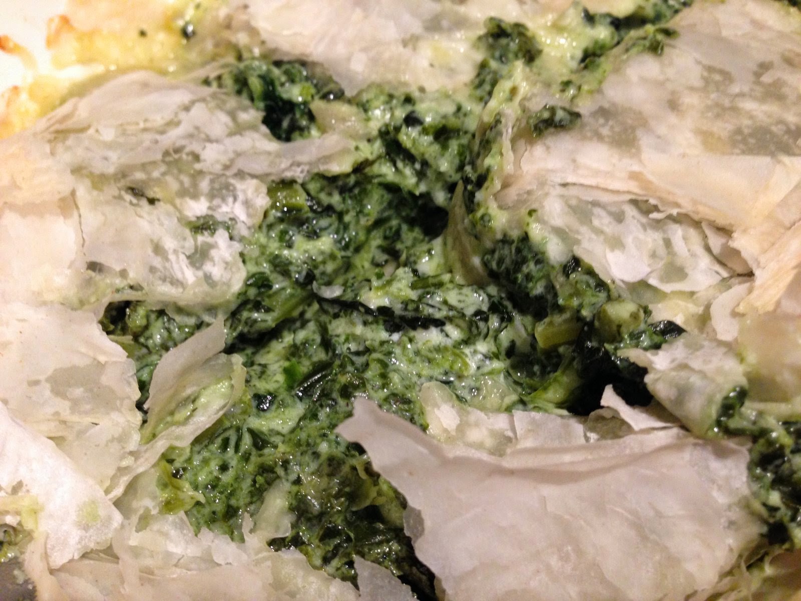 panda bytes Spinach and Kale Pie