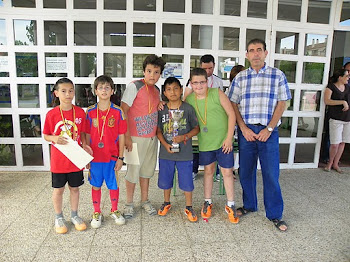 SUBCAMPEONES MUNICIPALES VOLEIBOL BENJAMÍN OPEN (24-6-2011)