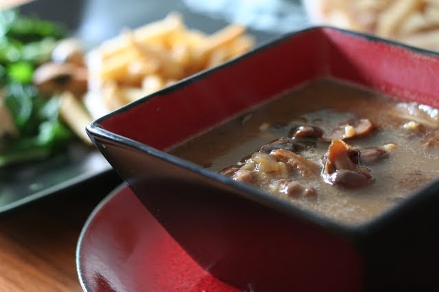 Over the Top Mushroom Barley Soup ~ Kosher Cooking for Ordinary People