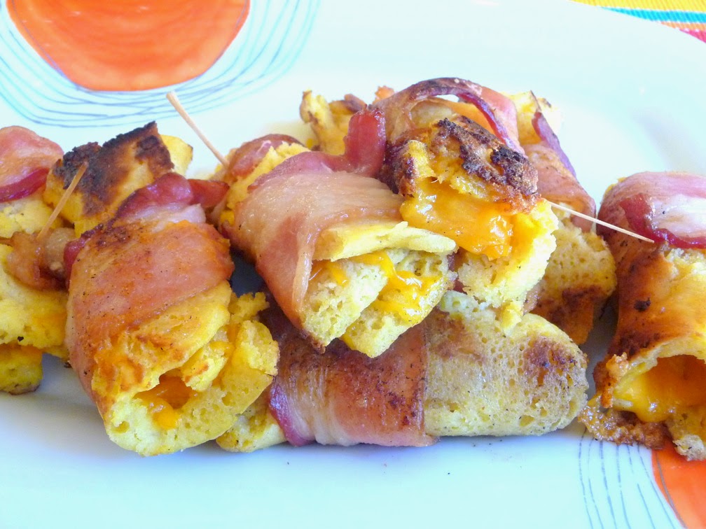 SPLENDID LOWCARBING BY JENNIFER ELOFF BACONWRAPPED GRILLED CHEESE