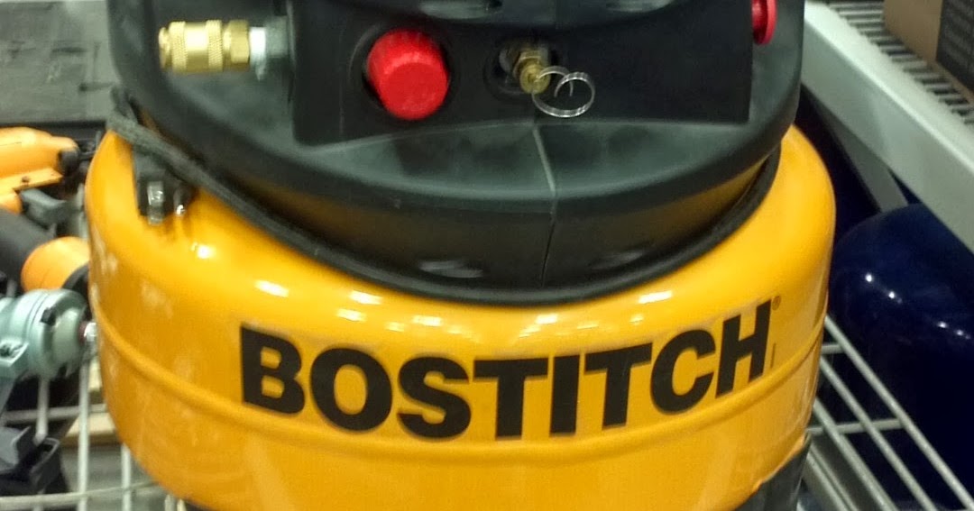 New Bostitch 6 gal Compressor Design