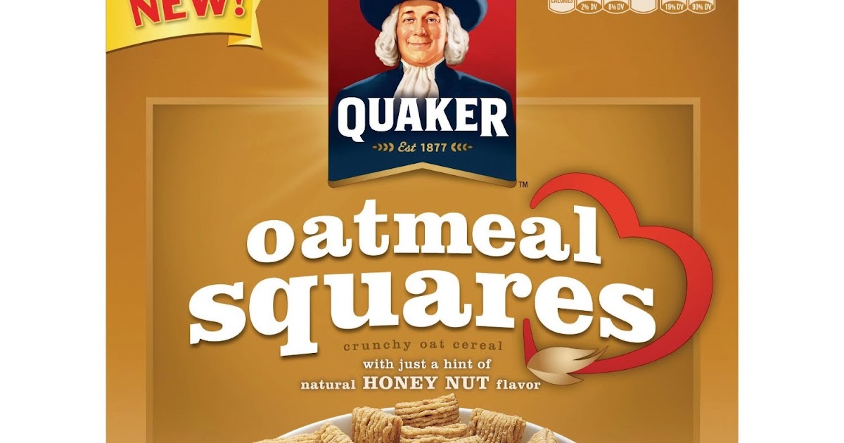 Tiny Tidbits Quaker Oatmeal Squares Oriental Cashew Crunch Snack Mix