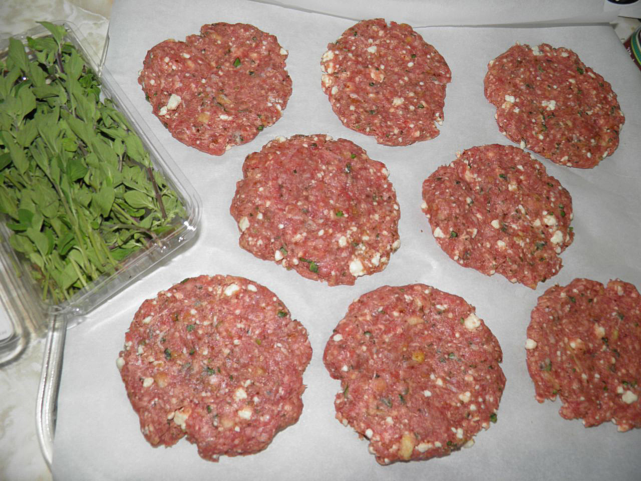 Docaitta Lifestyle Oregano Feta Burgers with Black Olive Spread