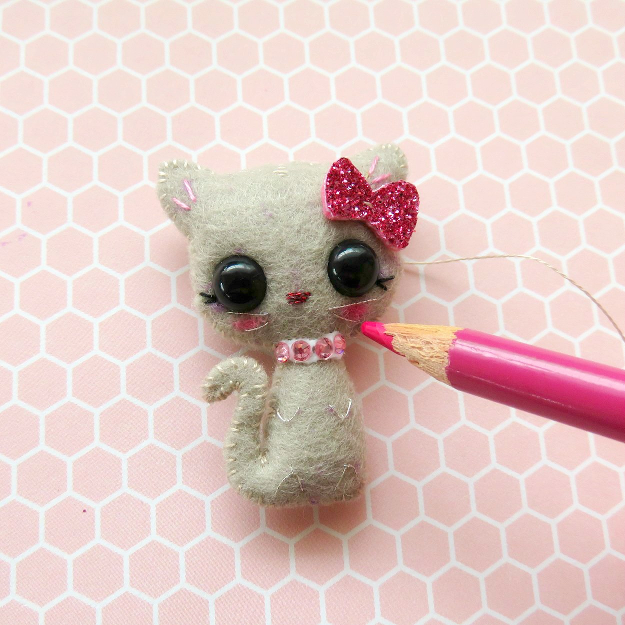 Gingermelon Dolls Free Tutorial Sparkle Kitty