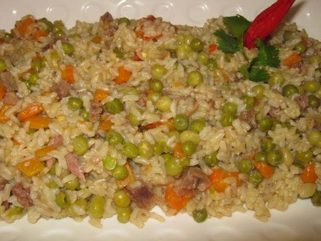 Arroz Integral na Panela de Pressão