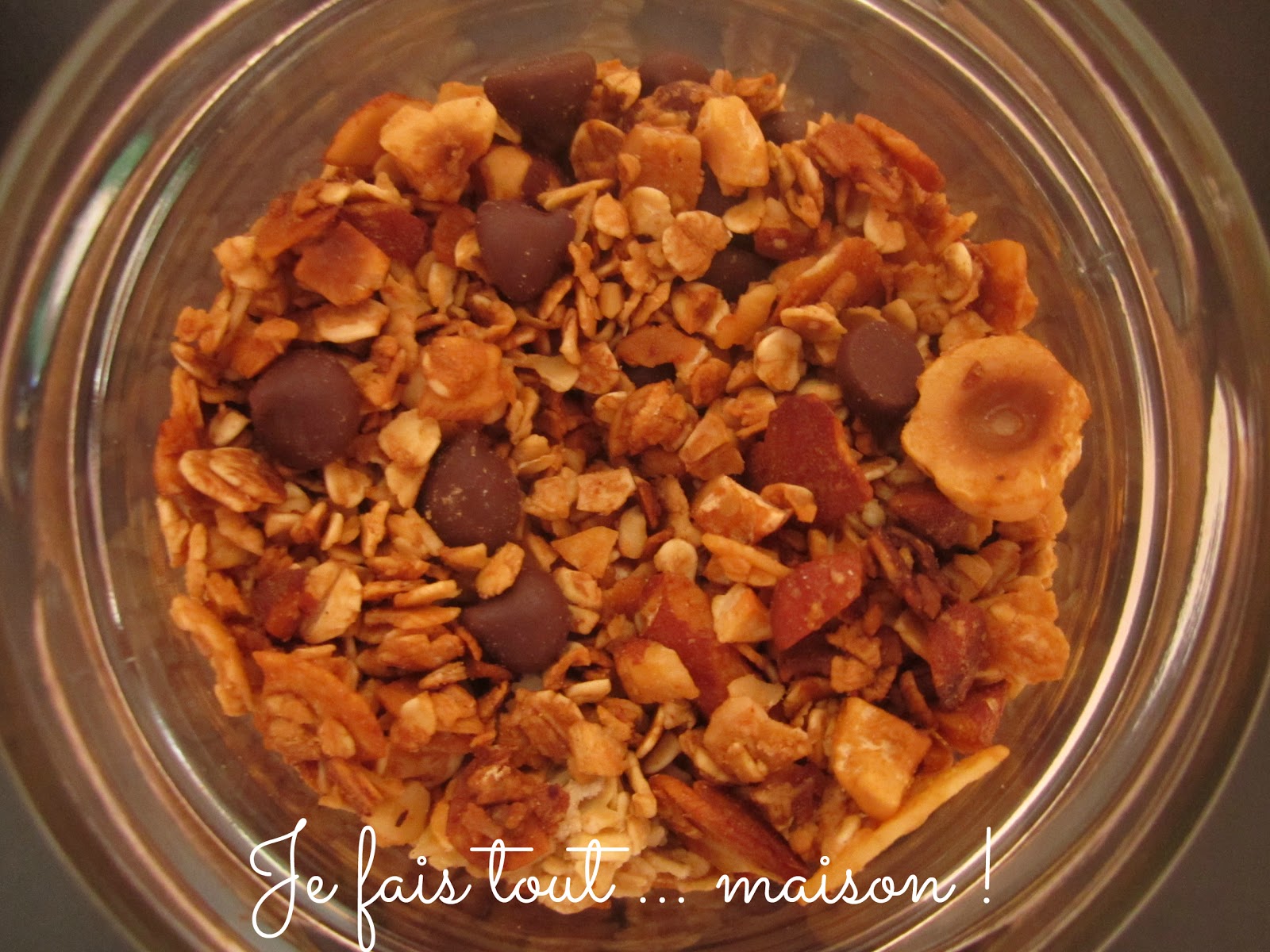 Je fais tout maison ! Granola maison facile aux fruits secs et au miel