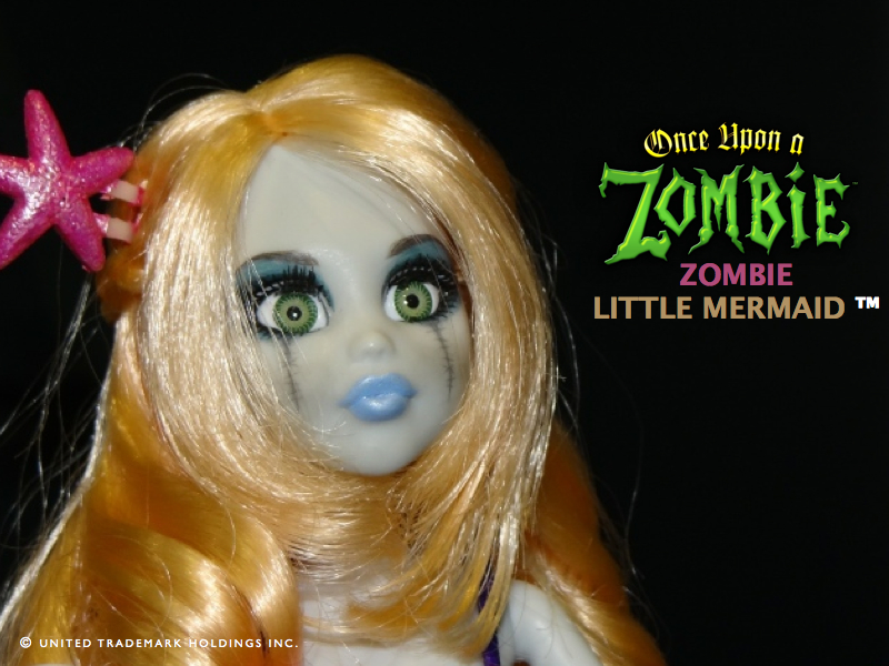 Once Upon a Zombie The little mermaid #doll #Review #ouaz