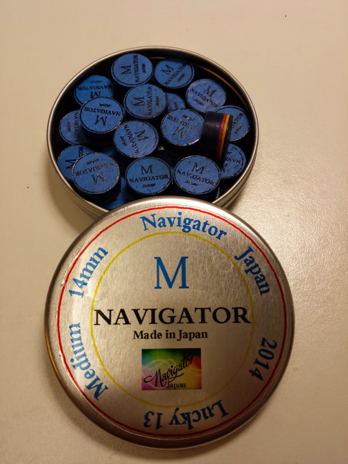 SHUKEN CUSTOM POOL CUE Navigator tip installation and order Available