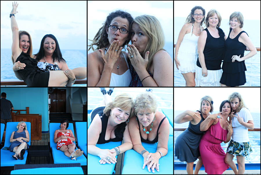 so much fun! what to wear to dinner on a cruise, girls cruise, birthday cruise, packing for a cruise, girl trip