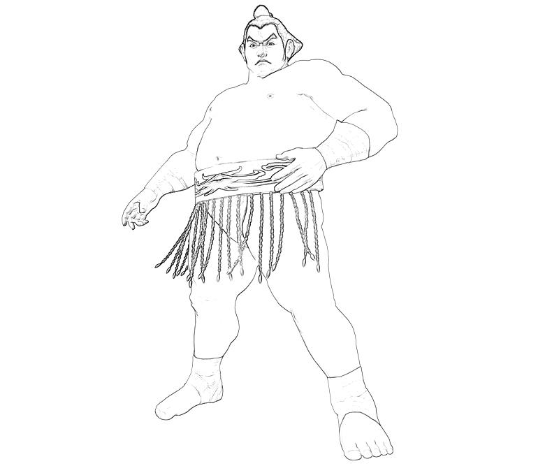Printable Ganryu Style Coloring Pages printable-ganryu-style-coloring-pages