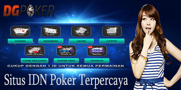 DGPoker Agen Poker Online Uang Asli Resmi Indonesia