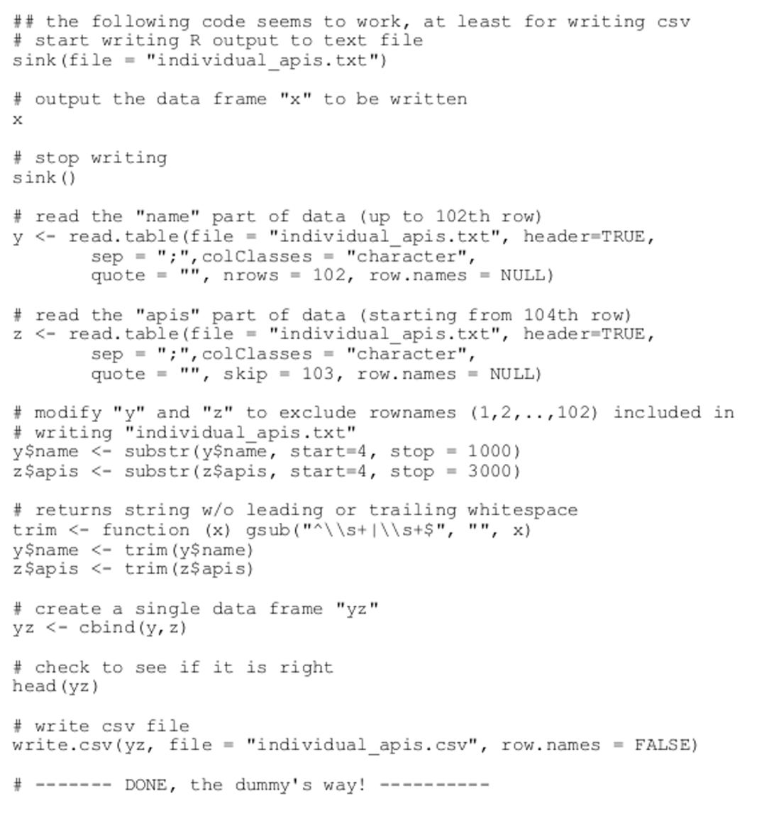 however i couldn t be triumphant for long because when i compared contents of the csv file with the output on the console i found at once a discrepancy however i couldn t be triumphant for long because when i compared contents of the csv file with the output on the console i found at once a discrepancy