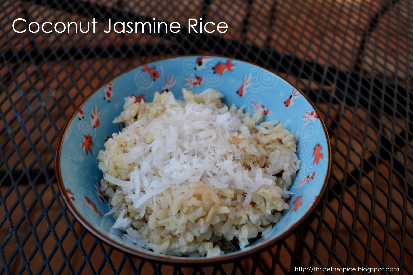 ThriceTheSpice Coconut Jasmine Rice