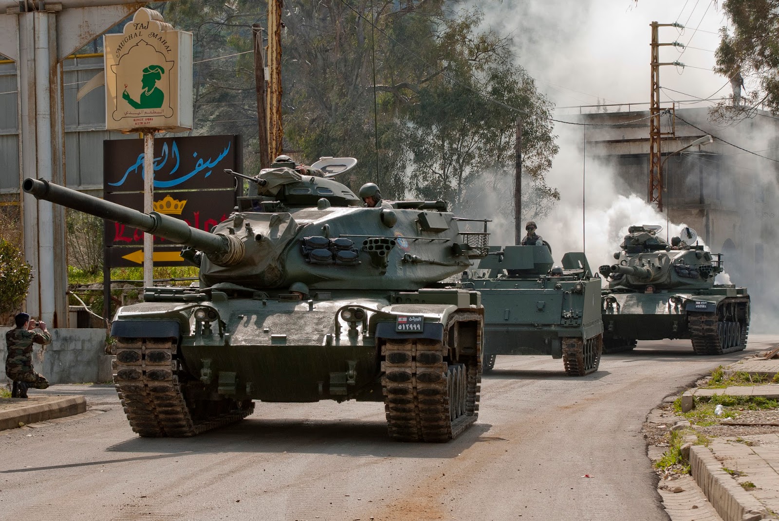 M60 tanks (10). 
