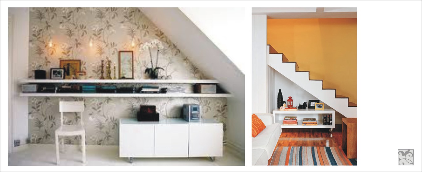 ideias e nao só decoracao de interiores: embaixo da escada, passa de inútil para ter um destaque em sua sala ideias e nao só decoracao de interiores: embaixo da escada, passa de inútil para ter um destaque em sua sala