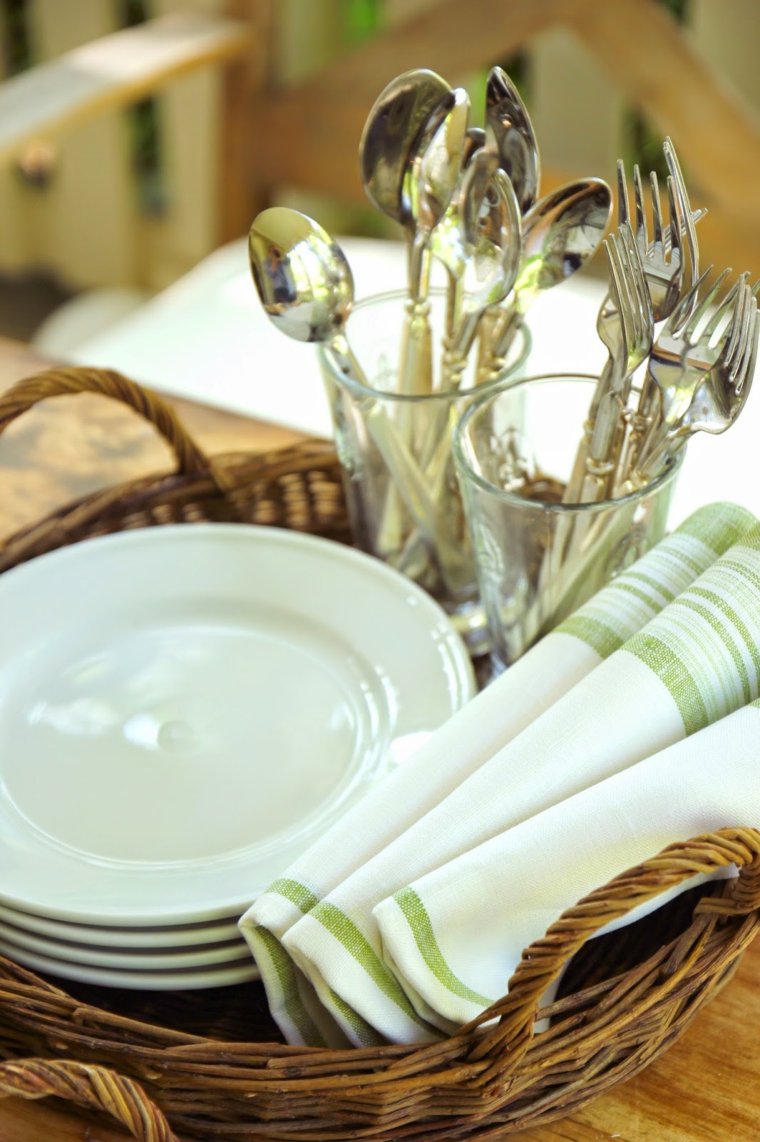 Jenny Steffens Hobick Easy Homemade Pickles Willow Serving Baskets