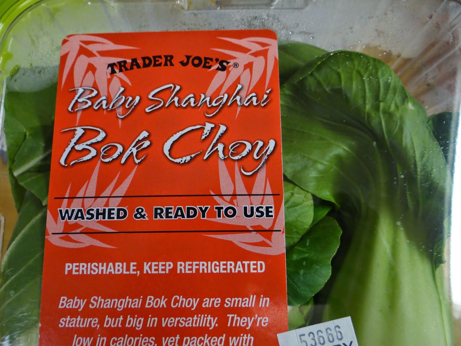 Trader Joe's 365 Day 38 Baby Bok Choy
