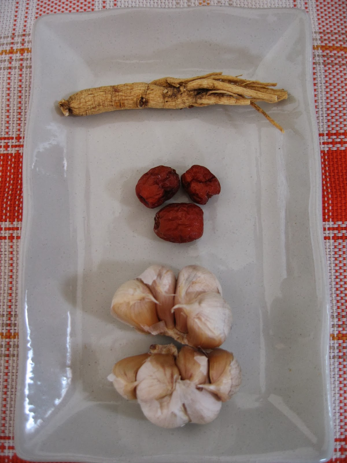 Sumptuous Flavours Ginseng Chicken Soup ( Samgyetang 삼계탕 )