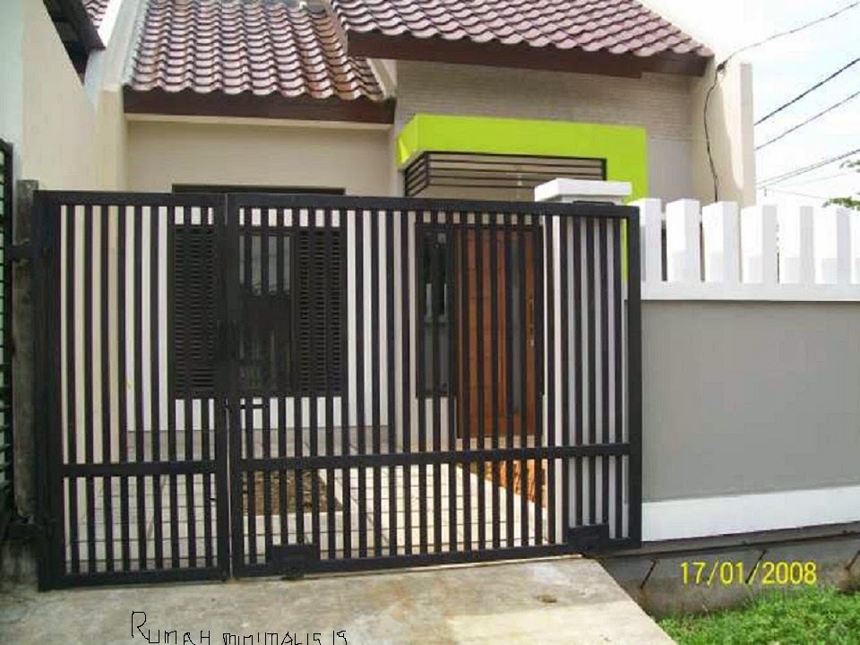 Terbaru Pagar Rumah Minimalis Terbaik Rumah Minimalis Modern