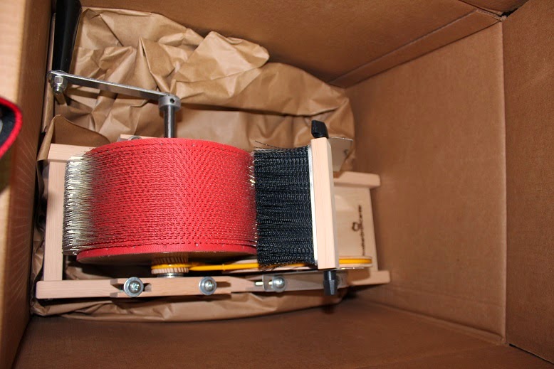 Pumpkin Hollow Primitives Baby Brother Manual Drum Carder