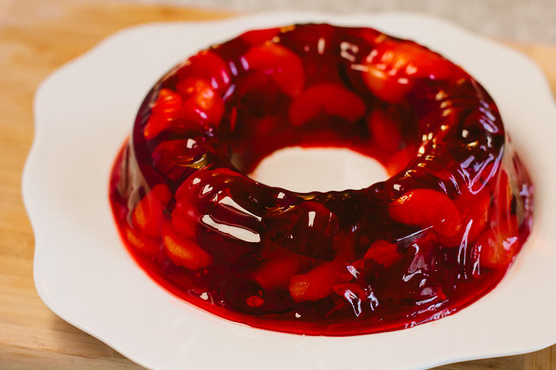 JelloADay Jello Cranberry Mold
