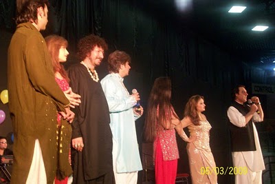 Dubai Pashto Musical Show Photos with Dancers Sidra Noor, Kiran