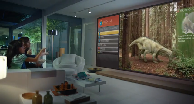 Future Living Room Interior Design Picture of the large tv in the future living room