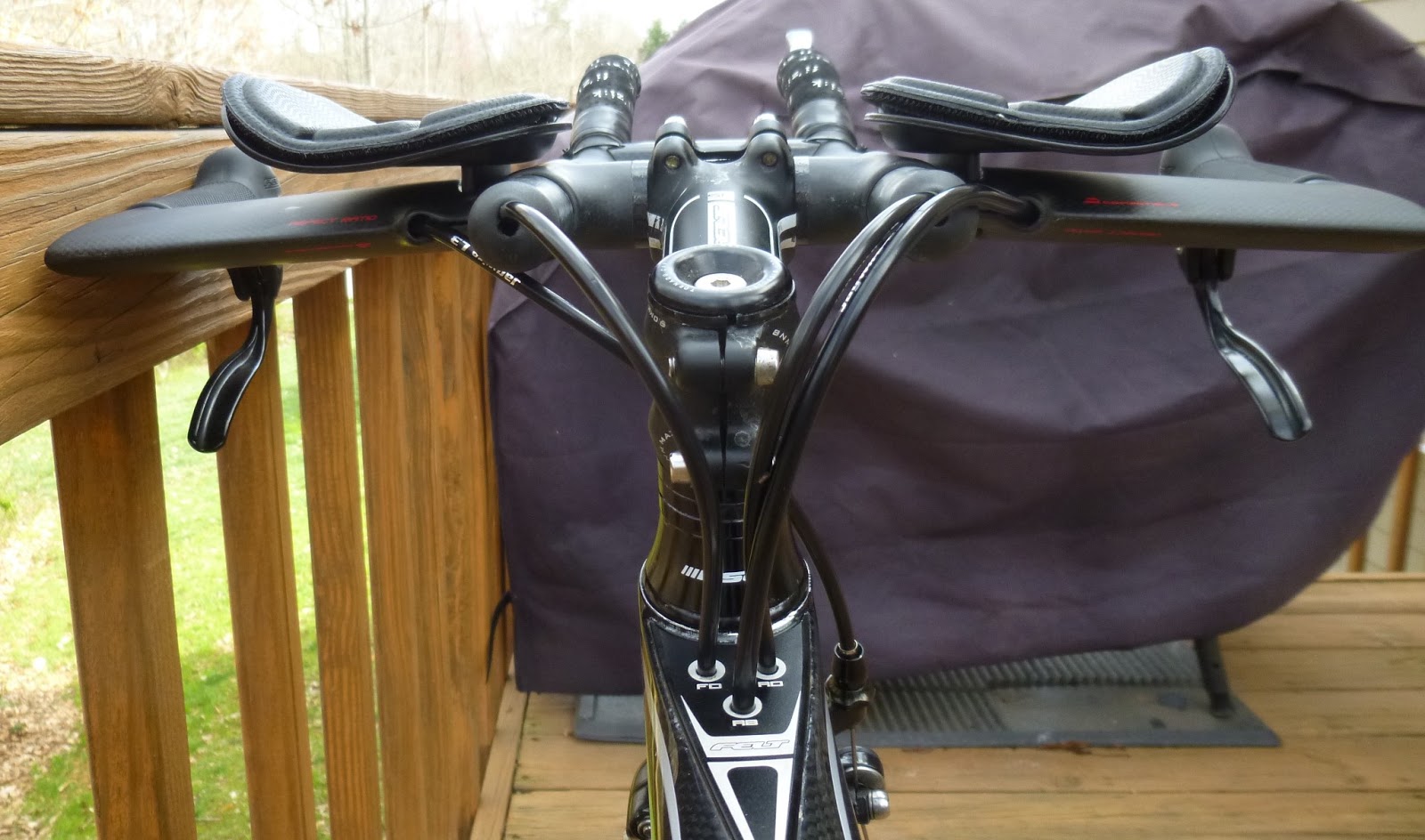 Tri Runner Rick New Felt Devox Aero Bars