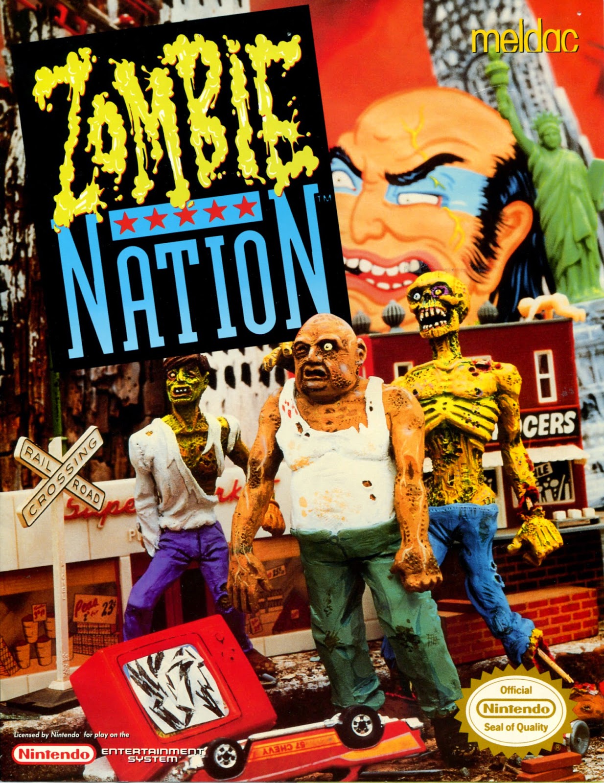 Nerdicus NES Review 134 Zombie Nation Life of a Gamer Nerd