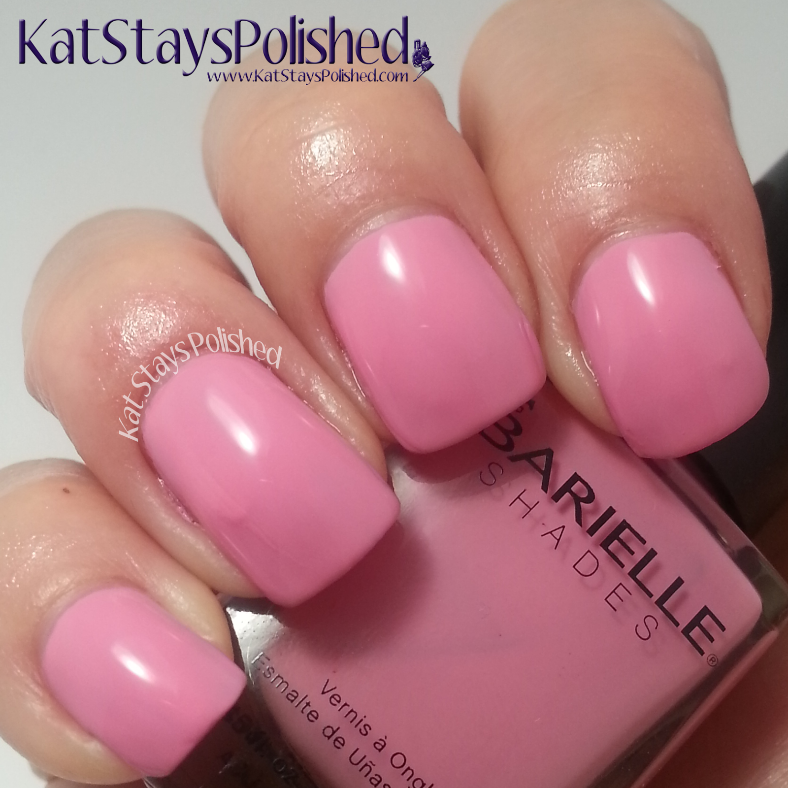 Barielle Gentle Breeze - Pink Parasol | Kat Stays Polished