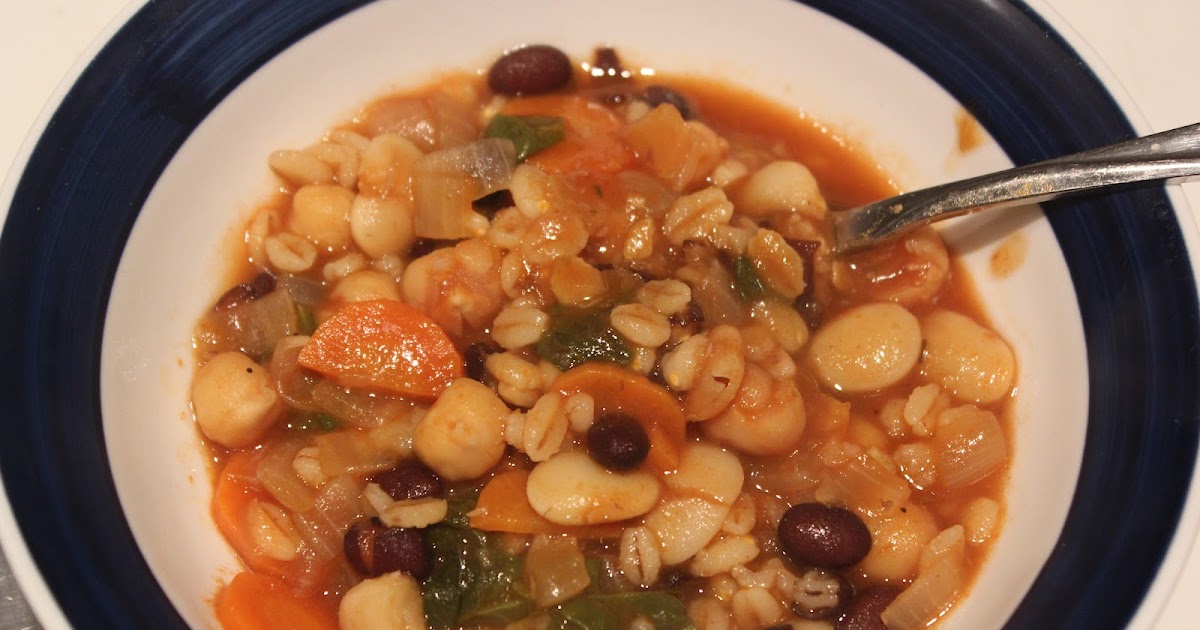 Near to Nothing Bean and Barley Stew