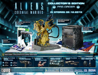 Aliens Colonial Marines Collector's Edition set