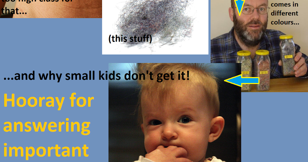 Fast science and (bad)jokes... Do you know what belly button fluff