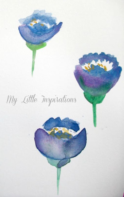 Watercolor Experiments - My Little Inspirations