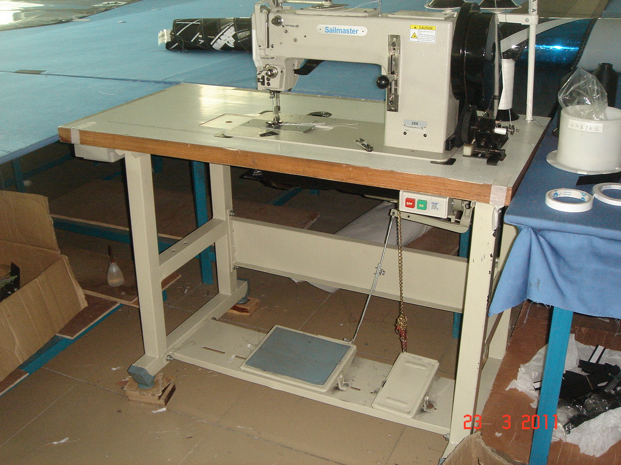 Heavy duty industrial sewing machines Sail making machines
