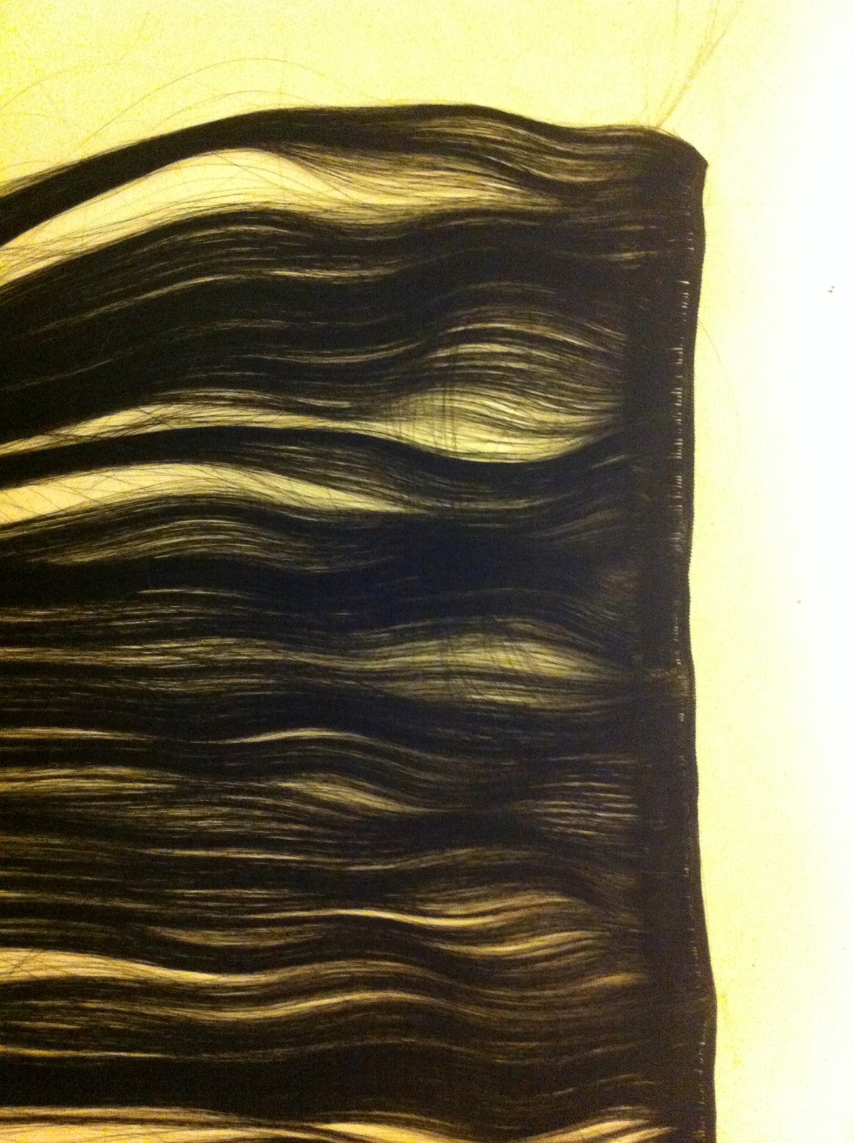 Subject to Fashion DIY Halo hair extensions