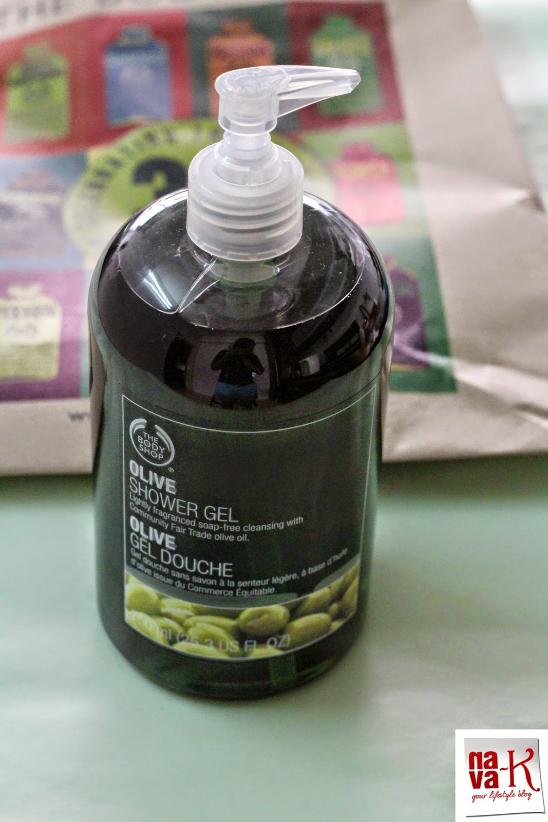 navak The Body Shop Olive Shower Gel