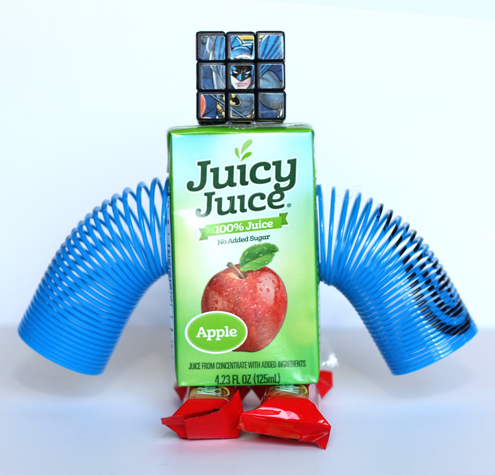 Juice Box Valentine's Day Robot