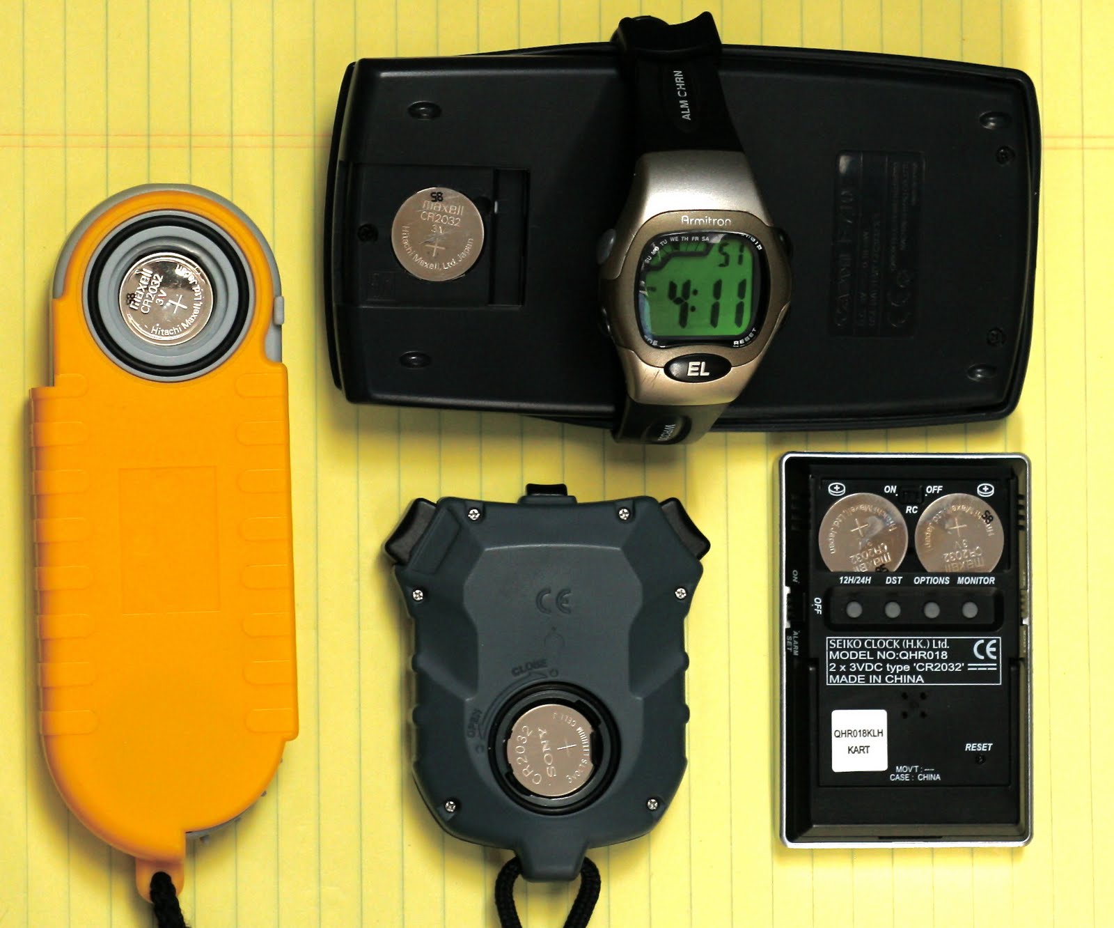 S/V NIGHTCAP The Lithium CR2032 Battery For Watch and Calculator