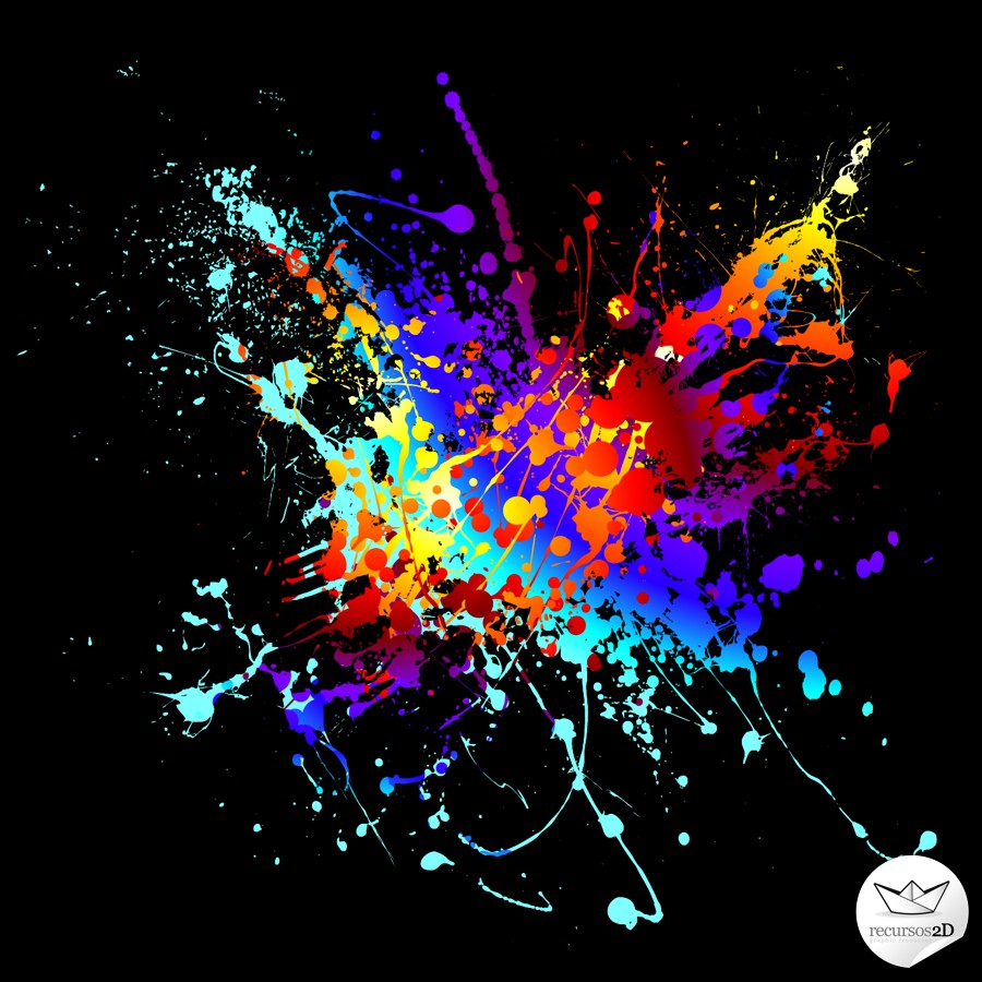 Manchas de pintura en HD - Imagui