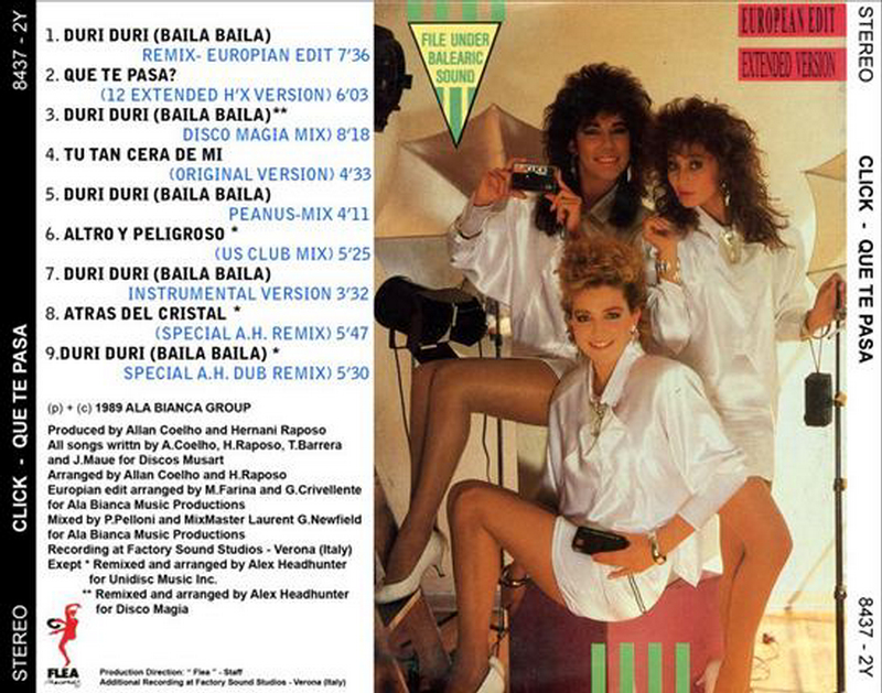 Click - Que Te Pasa (LP) Click - Que Te Pasa (LP)