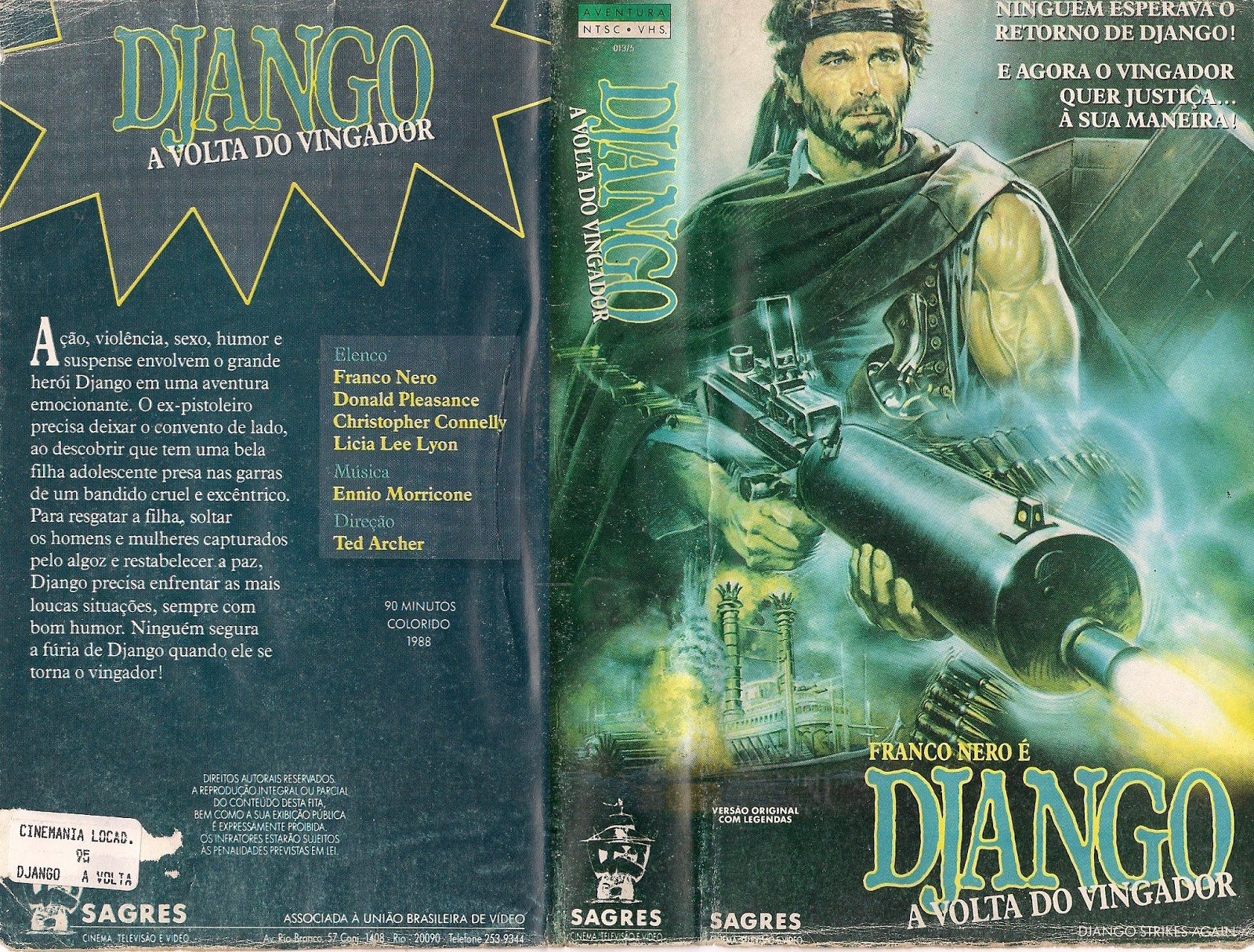 filmes para doidos django a volta do vingador 1987