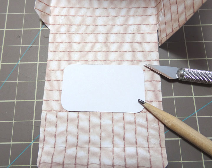 paper oven template